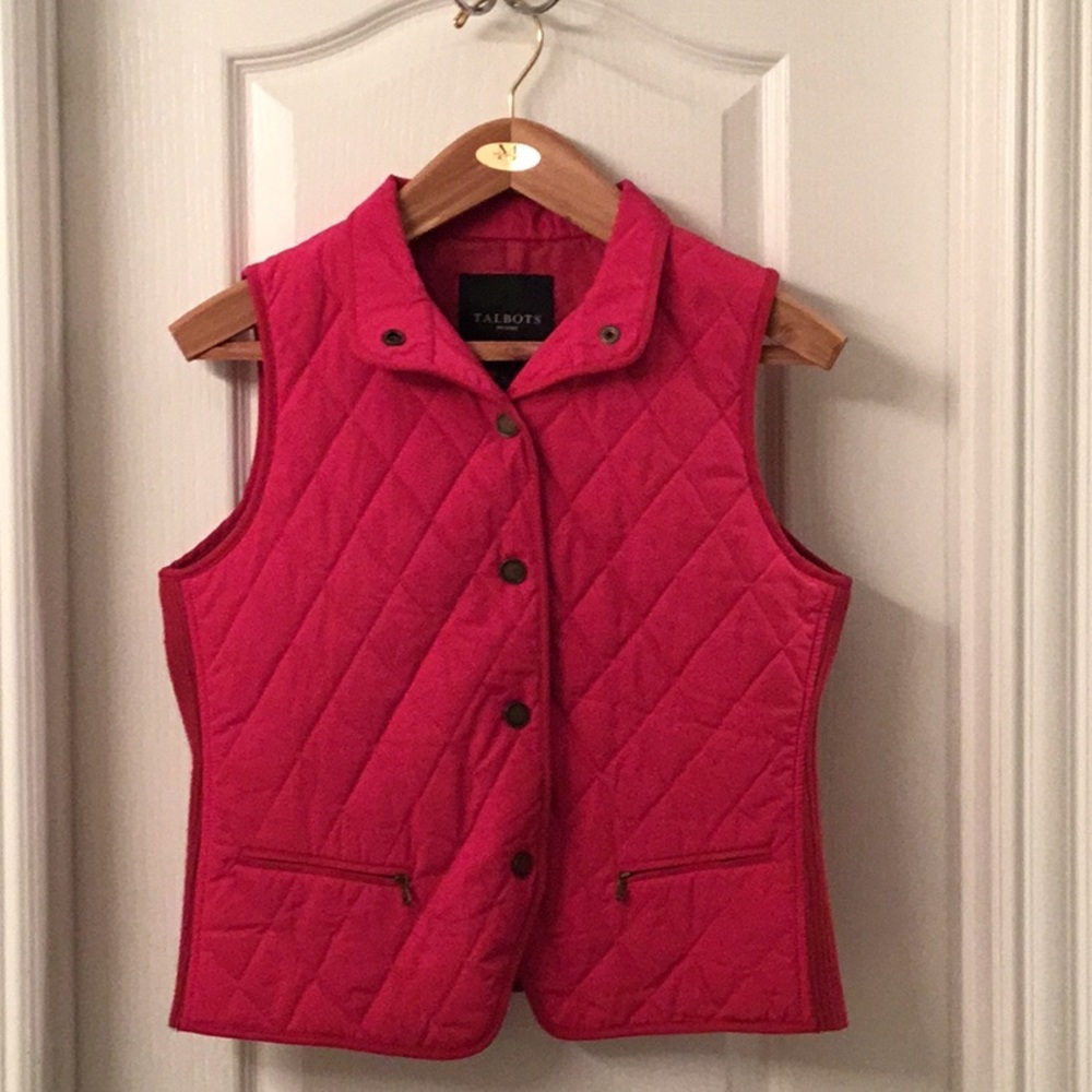 Talbots vest size Small petite